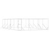 vidaXL Hondenkennel voor buiten 6x10x2 m gegalvaniseerd staal zilver
