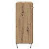 vidaXL Dressoir met lade Artisan Eiken 69,5 x 34 x 90 cm Bewerkt hout
