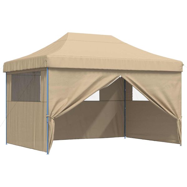 vidaXL Partytent Beige 279 x 410 x 315 cm Oxford Stof