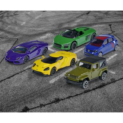majoRETTE Speelgoedgarage met 5 speelgoedauto's