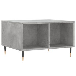 vidaXL Salontafel 60x50x36,5 cm bewerkt hout betongrijs