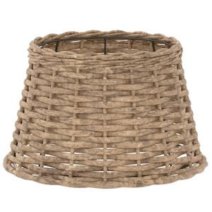 vidaXL Lampenkap &Oslash;38x23 cm wicker bruin