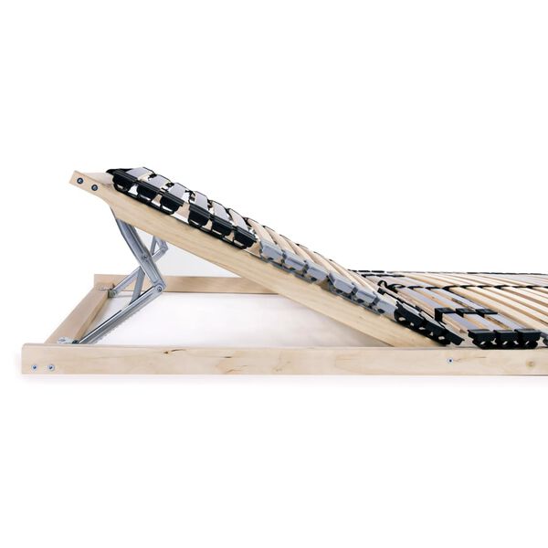vidaXL Lattenbodem met 42 latten 7 zones 140x200 cm