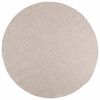 vidaXL Vloerkleden Rond FARO Cr&egrave;me &Oslash; 200 CM Polyester
