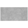 vidaXL Hoofdbord 160x1,5x80 cm bewerkt hout betongrijs