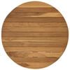vidaXL Tafelblad &Oslash; 50 x 3,5 Rond Massief Teakhout Naturel