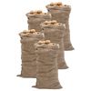 vidaXL Jutezakken 5 stuks 220 g/m&sup2; 65x135 cm 100% jute