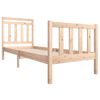 vidaXL Bedframe massief hout 75x190 cm