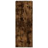 vidaXL Schoenenkast 52x37,5x100 cm bewerkt hout gerookt eikenkleurig