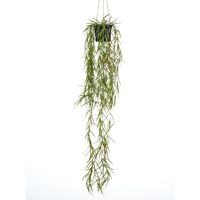 Emerald Kunstplant hangend in pot wasbloem 80 cm