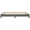 vidaXL Bedframe zonder matras 180x200 cm fluweel donkergrijs