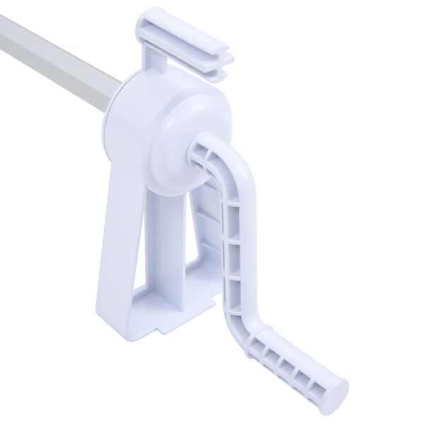 vidaXL Zwembadhoesroller met kunststof frame