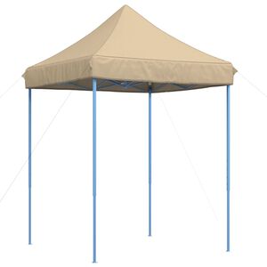 vidaXL Partytent inklapbaar pop-up 200x200x306 cm beige