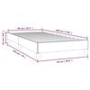 vidaXL Bedframe zonder matras 90x190 cm fluweel donkergrijs