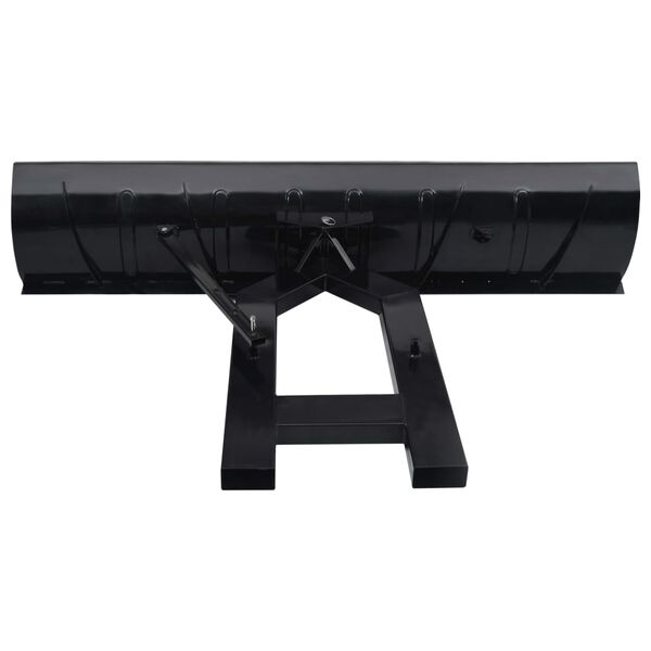 vidaXL Sneeuwploeg voor heftruck 200x48 cm zwart
