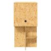 vidaXL Terrarium Bruin 80 x 50 x 100 cm OSB