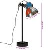 vidaXL Bureaulamp 25 W E27 15x15x55 cm meerkleurig
