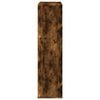 vidaXL Boekenkast 100x33x125,5 cm bewerkt hout gerookt eikenkleurig
