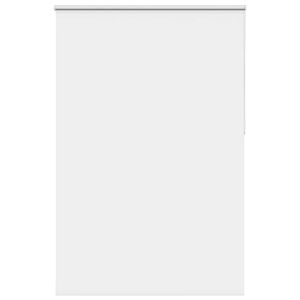 vidaXL Rolgordijn verduisterend 145x210 cm stofbreedte 141,6 cm wit
