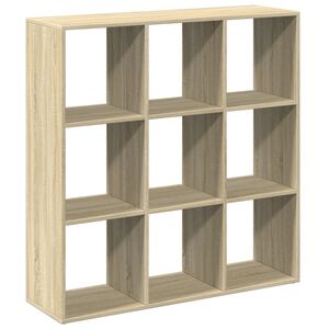vidaXL Kamerscherm / boekenkast 102x29x103,5 cm hout sonoma eikenkleur