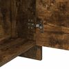 vidaXL Nachtkastjes 2 st 45x34x44,5 cm bewerkt hout gerookt eikenkleur