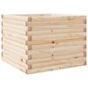 vidaXL Plantenbak 60x60x45,5 cm massief grenenhout