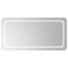 vidaXL LED Badkamer Spiegel Transparant 100 x 50 cm gehard glas