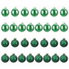 vidaXL Kerstballen set 30 st Groen 6 cm Polystyreen