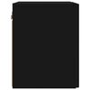 vidaXL TV Wandkast Wandgemonteerd Zwart 30 x 31 x 40 cm Bewerkt hout