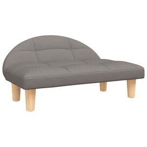 vidaXL Hondenmand 70x52x30 cm stof taupe