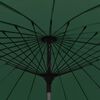 vidaXL Parasol met aluminium paal 270 cm groen