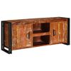 vidaXL TV-kast Multikleur 120 x 33 x 50 cm massief gerecycled hout