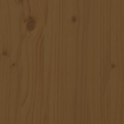 vidaXL Tuinvoetenbank massief grenenhout honingbruin
