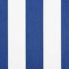 vidaXL Inklapbaar Zonnescherm Blauw 250 x 200 cm Stof