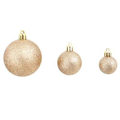 WOMA Kerstballenset turquoise & 19 andere kleuren – set van 111 kerstballen incl. metalen haken – kerstballen van kunststof – kerstboomdecoratie en kerstboomversiering