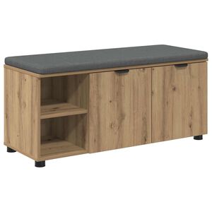 vidaXL Halbank Artisan Eik 100 x 38 x 46 cm