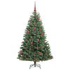vidaXL Kunstmatige Inklapbare Kerstboom Groen 150 cm PVC en Metaal