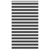 vidaXL Zebra rolgordijn 120x230 cm stofbreedte 115,9 cm zwart