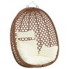 vidaXL Hangende eierstoel zonder standaard poly rattan