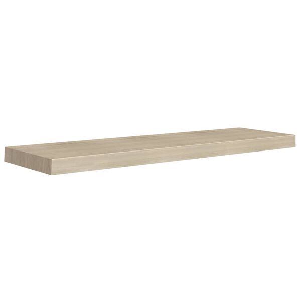 vidaXL Wandschappen zwevend 4 st 90x23,5x3,8 cm MDF eikenkleurig