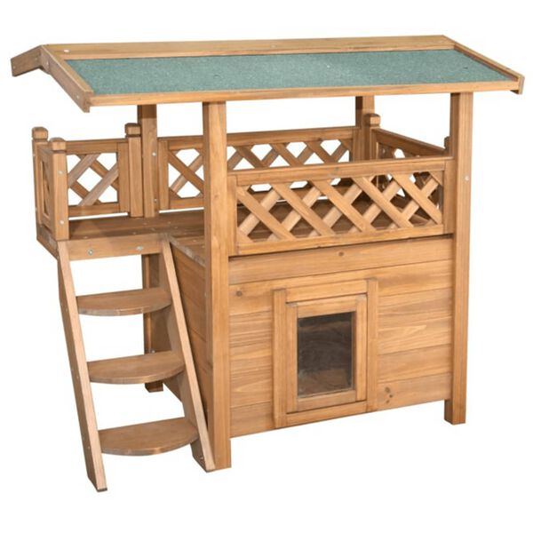 Kerbl Kattenhuis Lodge 77x50x73 cm