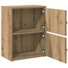vidaXL Boekenkast 40x24x52 cm bewerkt hout artisanaal eikenkleurig
