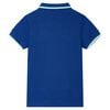 Kinderpoloshirt 128 donkerblauw