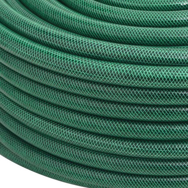 vidaXL Tuinslang 1'' 100 m PVC groen