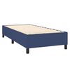 vidaXL Boxspring bed 100x200 cm stof blauw