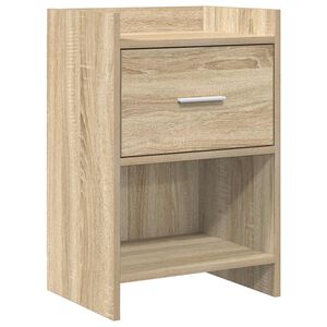 vidaXL Nachtkastjes Sonoma Eiken 40 x 30 x 60 cm Bewerkt hout