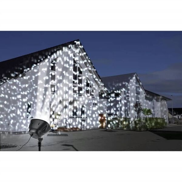 Ambiance Kerstprojector sneeuw LED