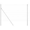 vidaXL Grond Fix Gelast Draadhek 25 x 1,5 m Gegalvaniseerd staal Mesh