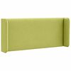 vidaXL Hoofdbord oor Groen 40,5 x 40,5 x 4 cm Stof