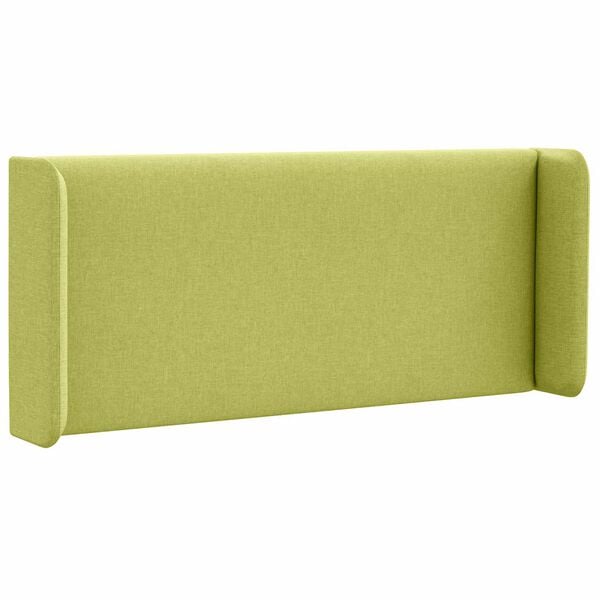 vidaXL Hoofdbord oor Groen 40,5 x 40,5 x 4 cm Stof